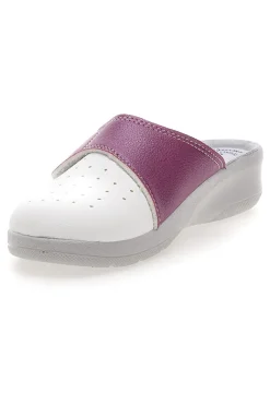 Ciabatte Professionali Bianche e Rosa Inblu 5033V