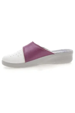 Ciabatte Professionali Bianche e Rosa Inblu 5033V