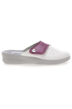 Ciabatte Professionali Bianche e Rosa Inblu 5033V