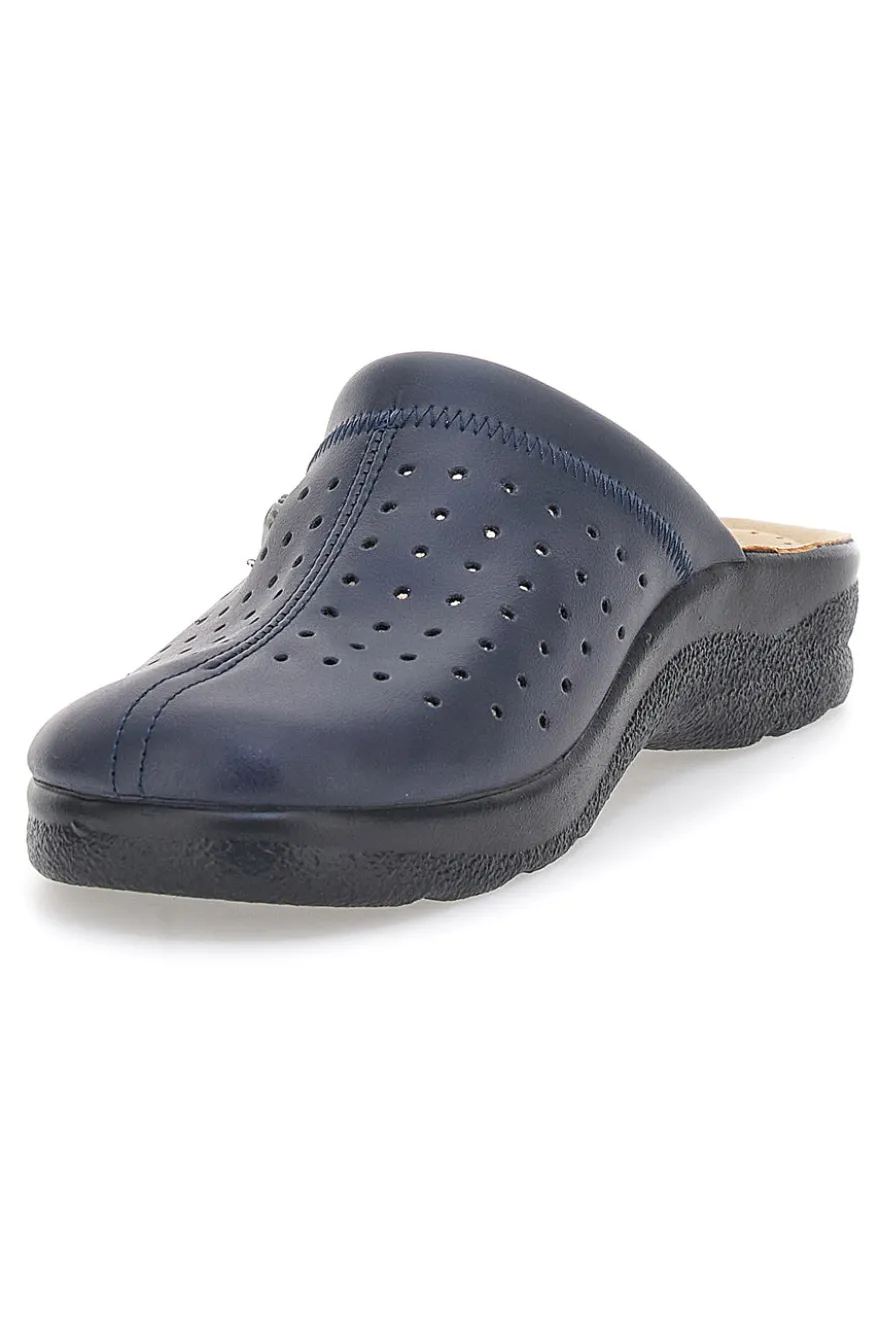 Ciabatte Professionali Blu con Plantare Anatomico Fly Flot 82154