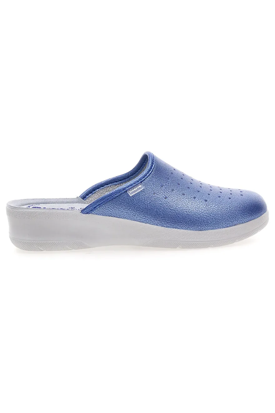 Ciabatte professionali blu traforate con plantare anatomico Inblu 5033N