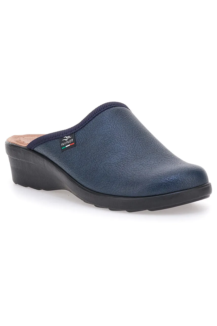 Ciabatte Professionali Blu Con Plantare in pelle Made In Italy Fly Flot 75202
