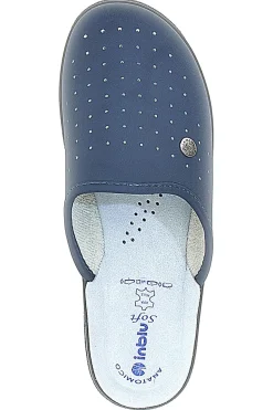 Ciabatte professionali da uomo blu traforate Inblu 33 RH