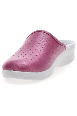 Ciabatte professionali fucsia traforate con plantare anatomico Inblu 5033N