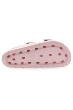 Ciabatte rosa con doppia fibbia in gomma 2T2L HM07