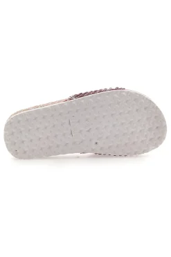Ciabatte rosa con fantasia a perline etnica Pitt Kids 14502
