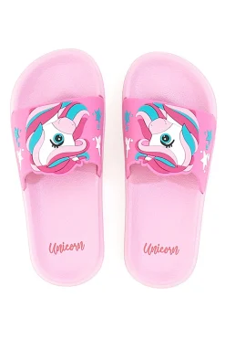 Ciabatte Rosa Con Fascia Unicorn S8010082S