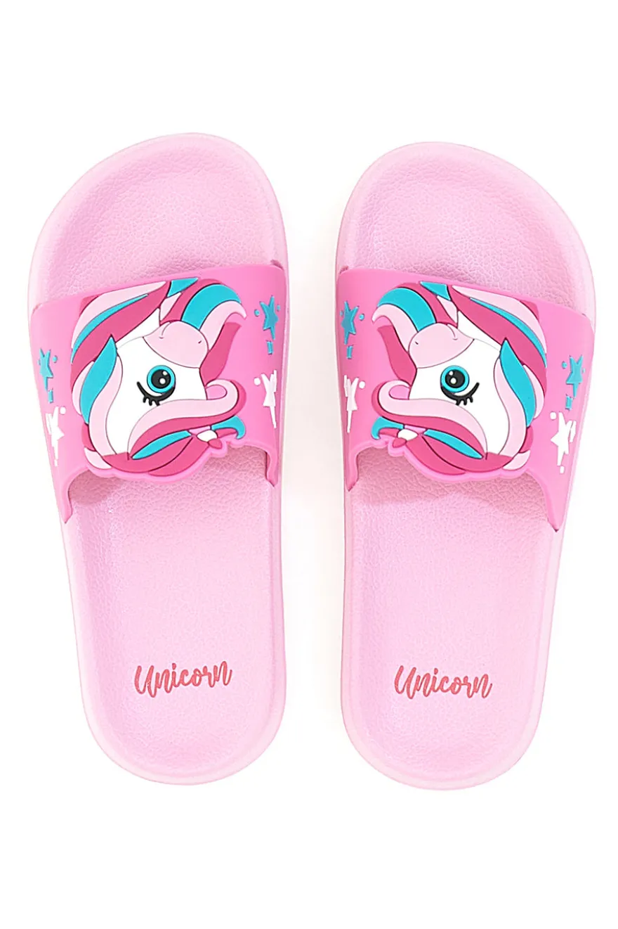 Ciabatte Rosa Con Fascia Unicorn S8010082S