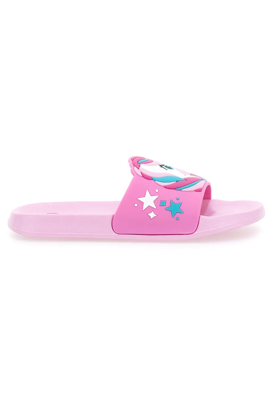 Ciabatte Rosa Con Fascia Unicorn S8010082S