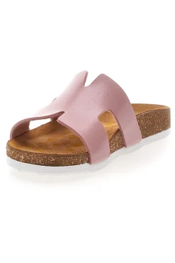 Ciabatte rosa con fascia e sottopiede anatomico PITTARELLO BIO 257A800SR