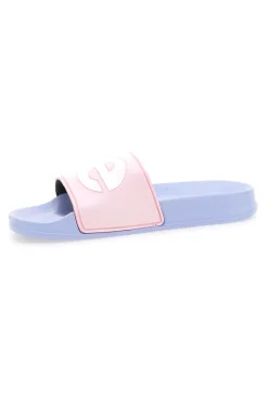 Ciabatte Rosa con Fascia Azzurra e Logo Bianco LEVI'SJUNE L