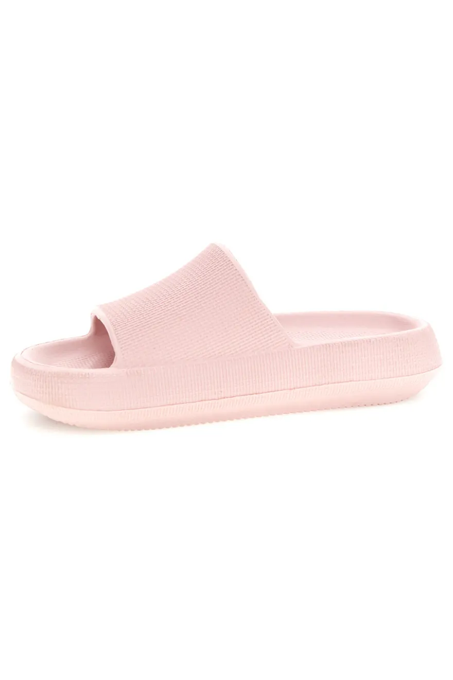 Ciabatte rosa con fascia 2t2l JLY01