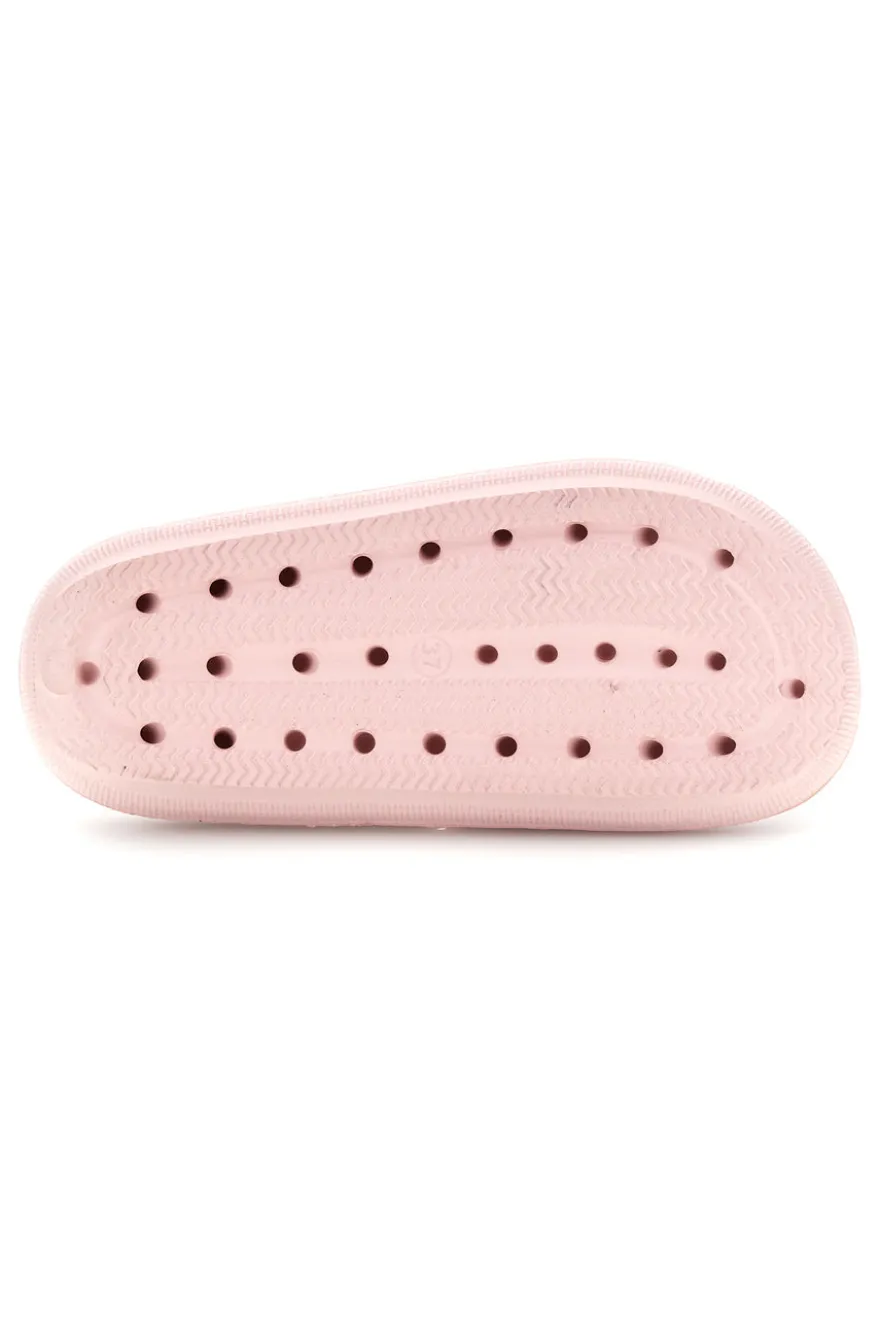 Ciabatte rosa con fascia 2t2l JLY01
