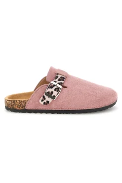 Ciabatte Rosa con Fibbia Animalier Pitt kids 14617
