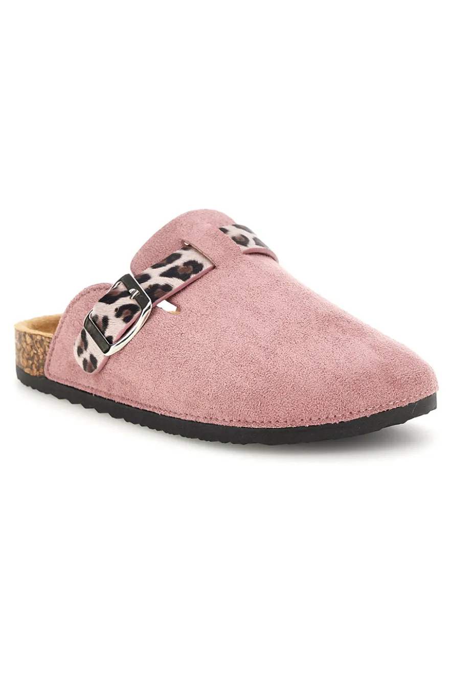 Ciabatte Rosa con Fibbia Animalier Pitt kids 14617