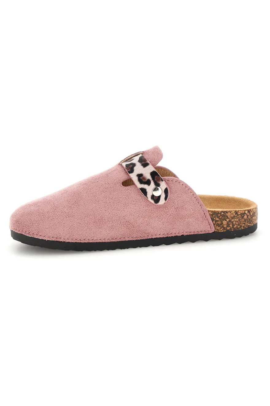 Ciabatte Rosa con Fibbia Animalier Pitt kids 14617