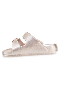 Ciabatte rosa con fibbie plantare preformato 2T2L 726