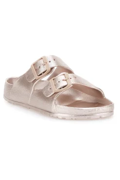 Ciabatte rosa con fibbie plantare preformato 2T2L 726