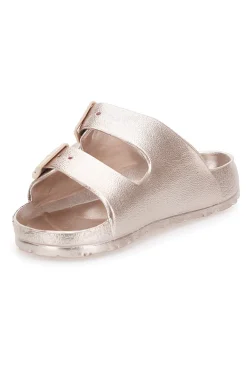 Ciabatte rosa con fibbie plantare preformato 2T2L 726