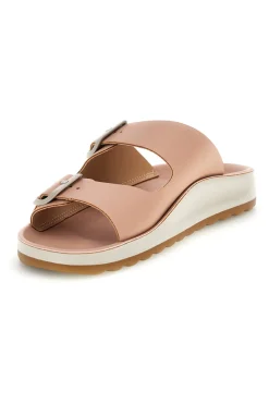 Ciabatte rosa con plantare anatomico e suola Plumatech Fly Flot 9077077ZZ