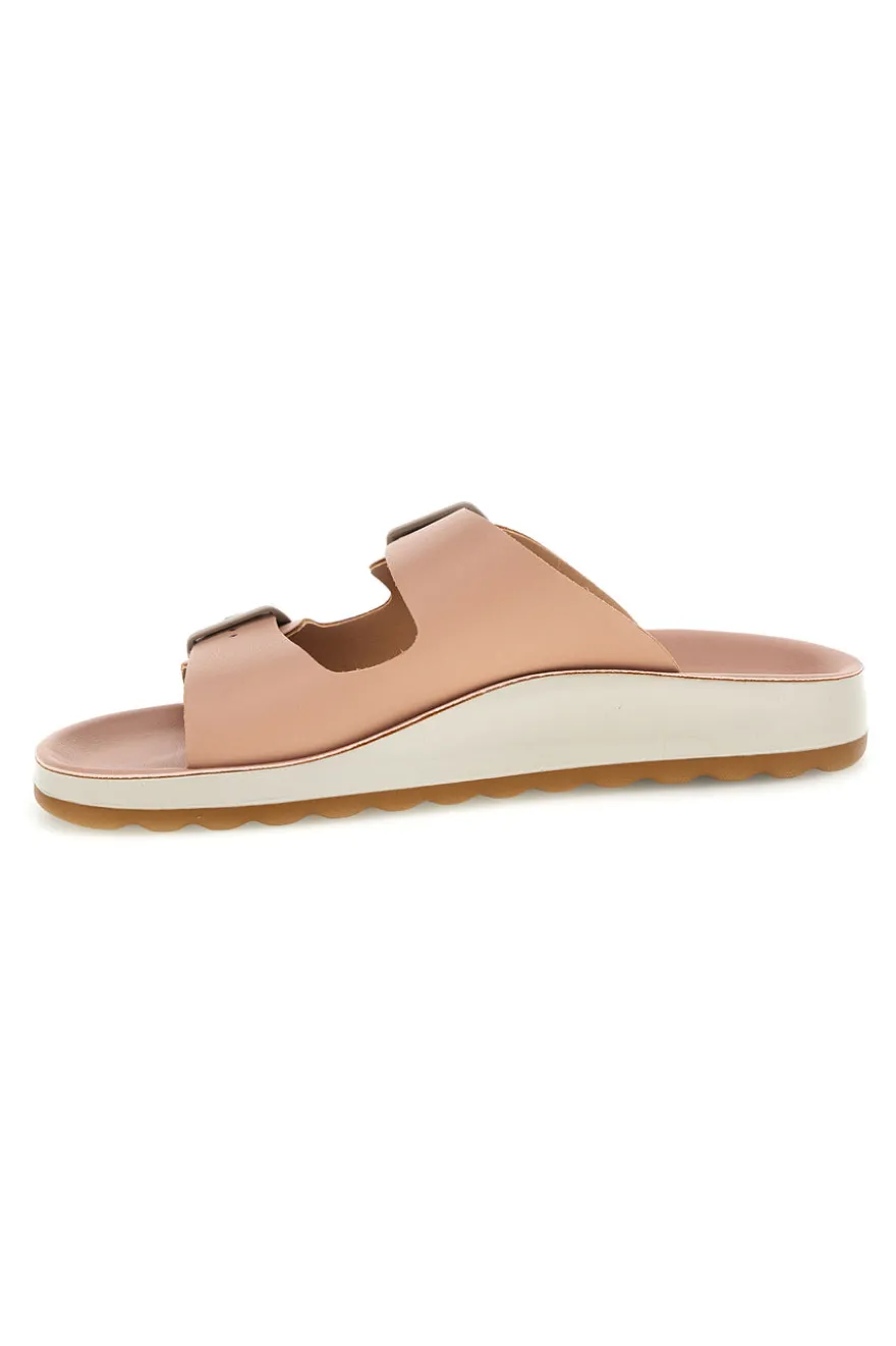 Ciabatte rosa con plantare anatomico e suola Plumatech Fly Flot 9077077ZZ