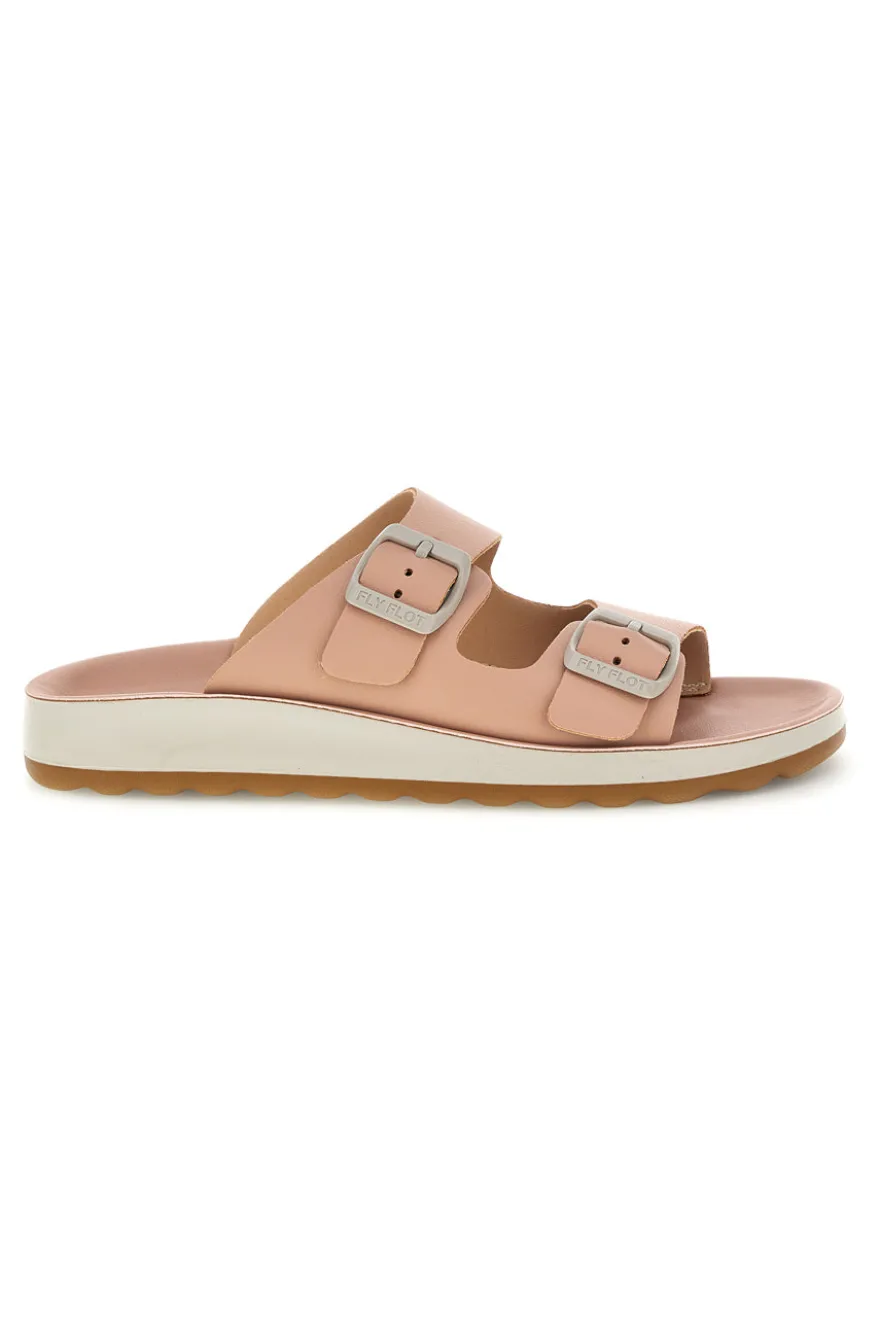 Ciabatte rosa con plantare anatomico e suola Plumatech Fly Flot 9077077ZZ