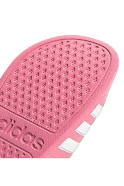 Ciabatte rosa con strisce Adidas Adilette Aqua K