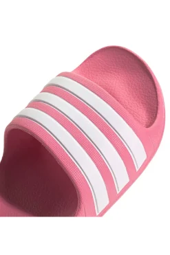Ciabatte rosa con strisce Adidas Adilette Aqua K