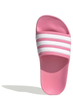 Ciabatte rosa con strisce Adidas Adilette Aqua K
