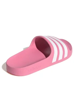 Ciabatte rosa con strisce Adidas Adilette Aqua K