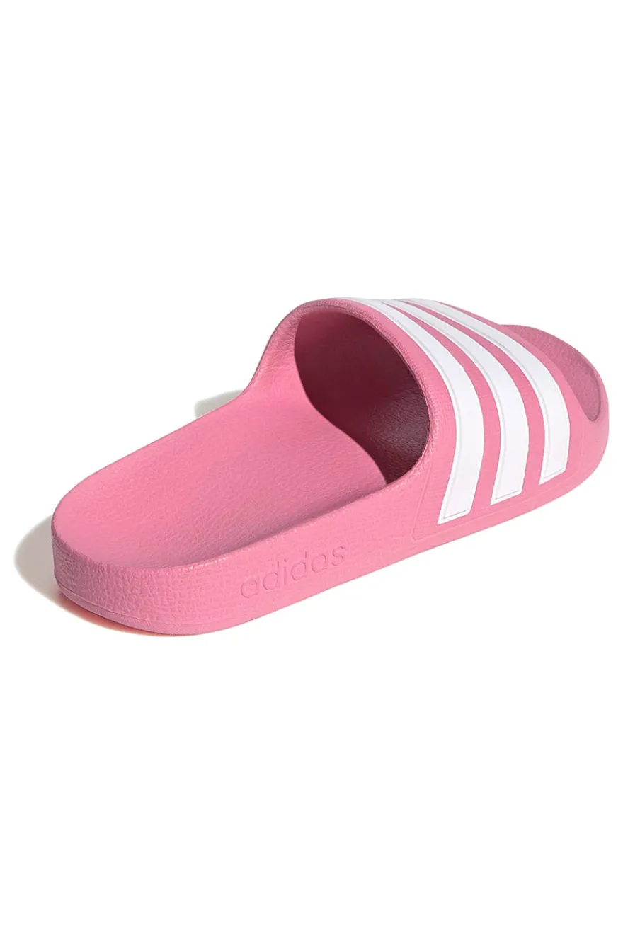 Ciabatte rosa con strisce Adidas Adilette Aqua K