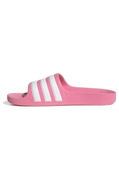 Ciabatte rosa con strisce Adidas Adilette Aqua K