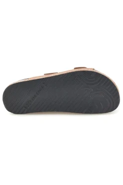 Ciabatte rosa oro con doppia fibbia Superga S11U421