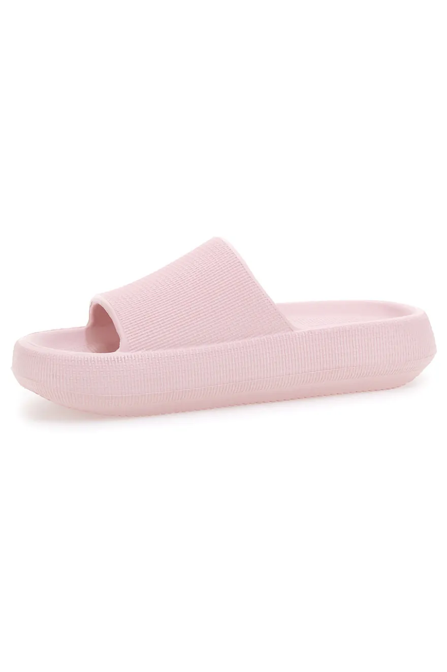 Ciabatte rosa platform leggere 2T2L JLY01