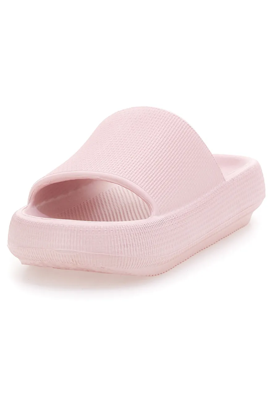Ciabatte rosa platform leggere 2T2L JLY01