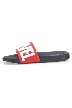 Ciabatte rosse e nere con logo MARVEL AVENGERS R1010220S