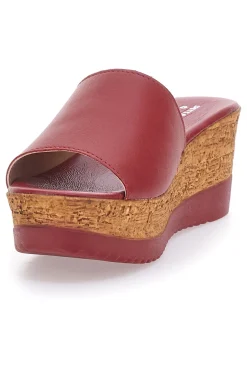 Ciabatte Rossi con Fascia in Pelle Made in Italy PITTARELLO 233170428
