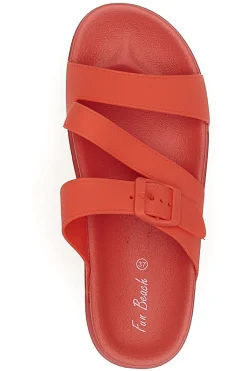 Ciabatte Rosso Aragosta Fun Beach 46