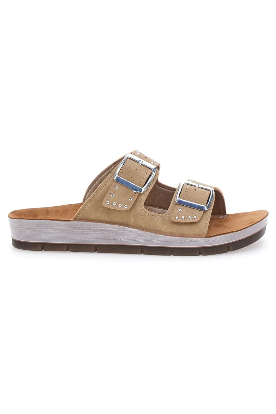 Ciabatte Sabbia con Fibbie Inblu 48 CP