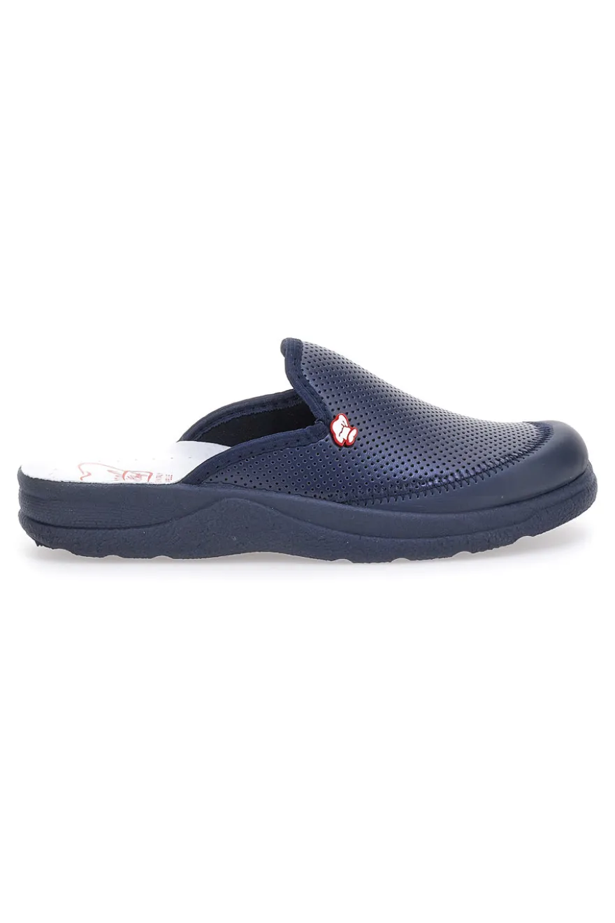 Ciabatte sabot da lavoro Mr Chef 653 Blu