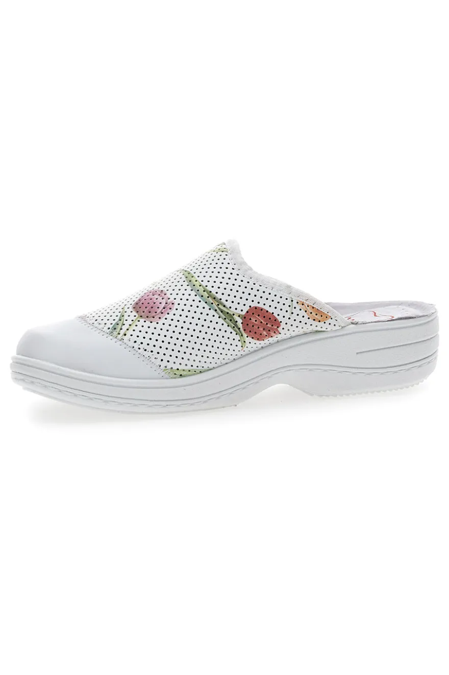 Ciabatte sabot Mrs Chef 5533 Bianche