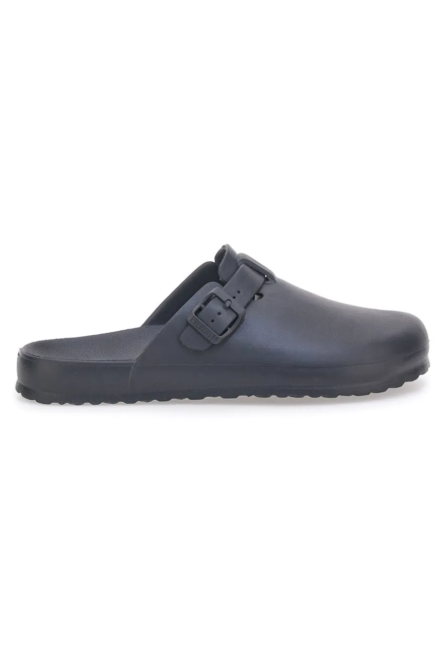 Ciabatte Sabot nere con fibbia EVERLAST EV084
