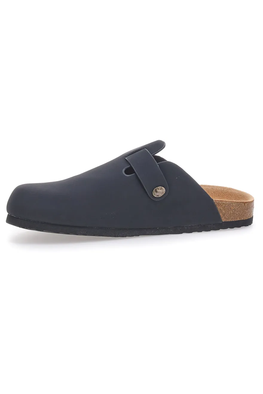 Ciabatte sabot Nere Made In Italy SUPERGA S11U700