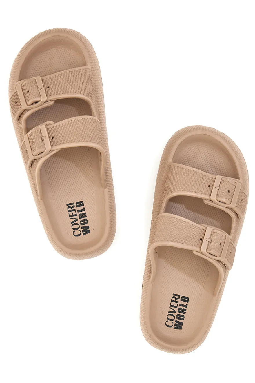 Ciabatte Slide Coveri World 2515 Taupe