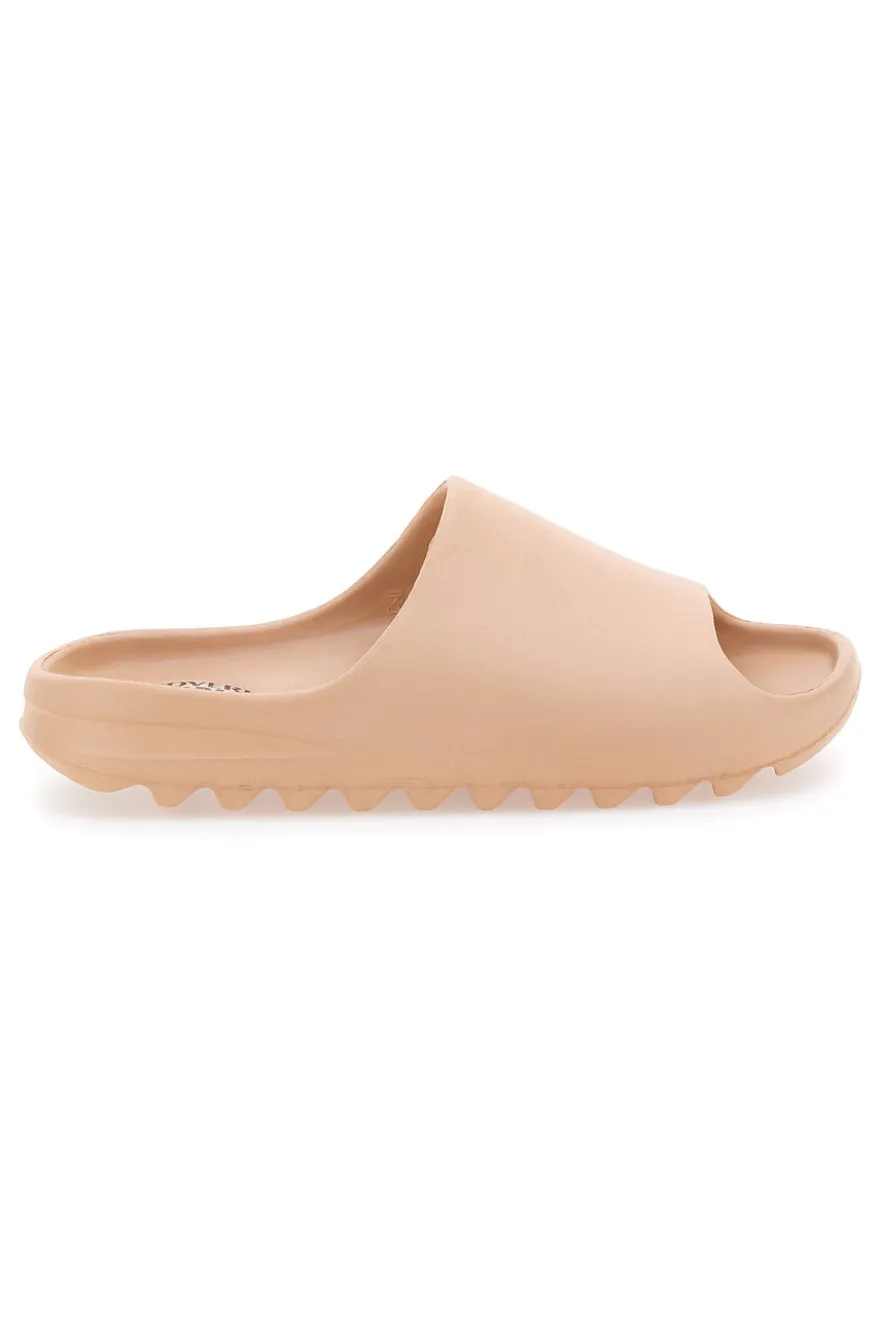 Ciabatte Slide in Gomma Beige Coveri World 46