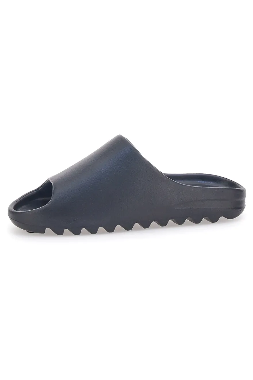 Ciabatte Slide in Gomma Nere Coveri World 46