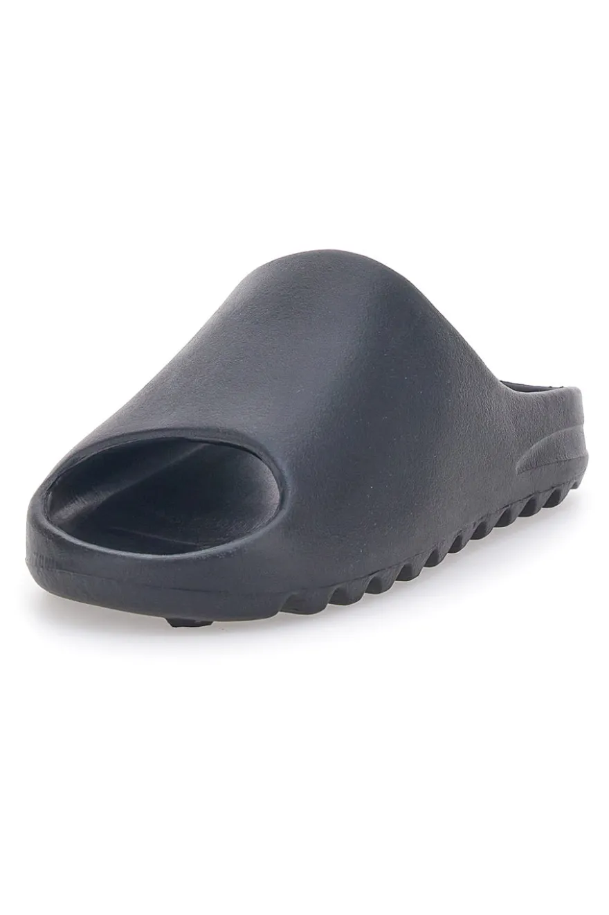 Ciabatte Slide in Gomma Nere Coveri World 46