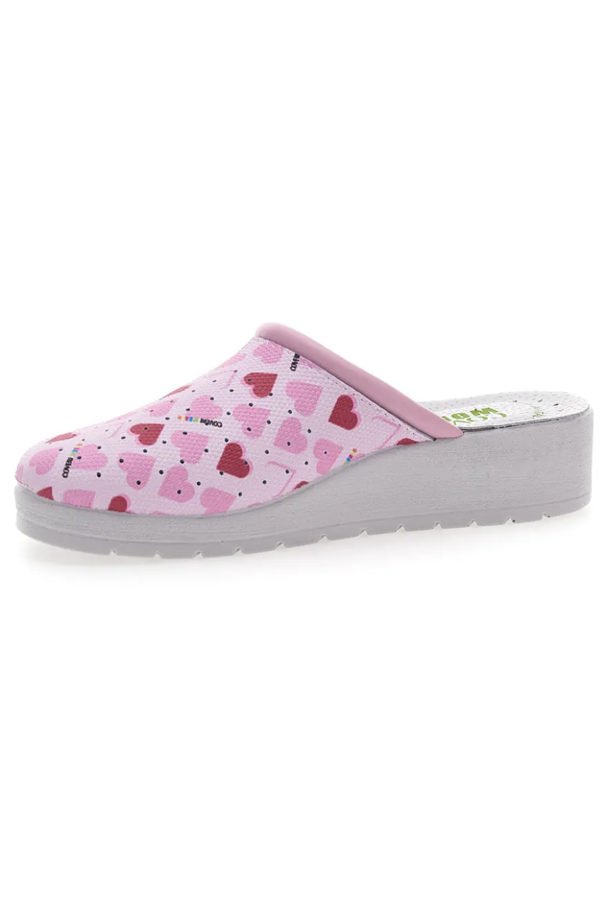 Ciabatte Stampa Cuori Coveri World 24906