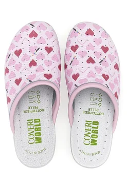 Ciabatte Stampa Cuori Coveri World 24906