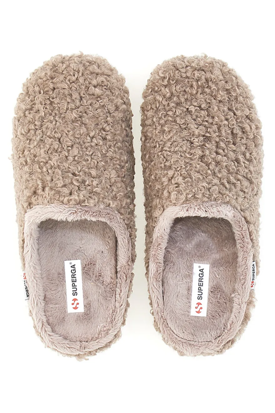 Ciabatte Taupe con Plantare estraibile Superga 10733